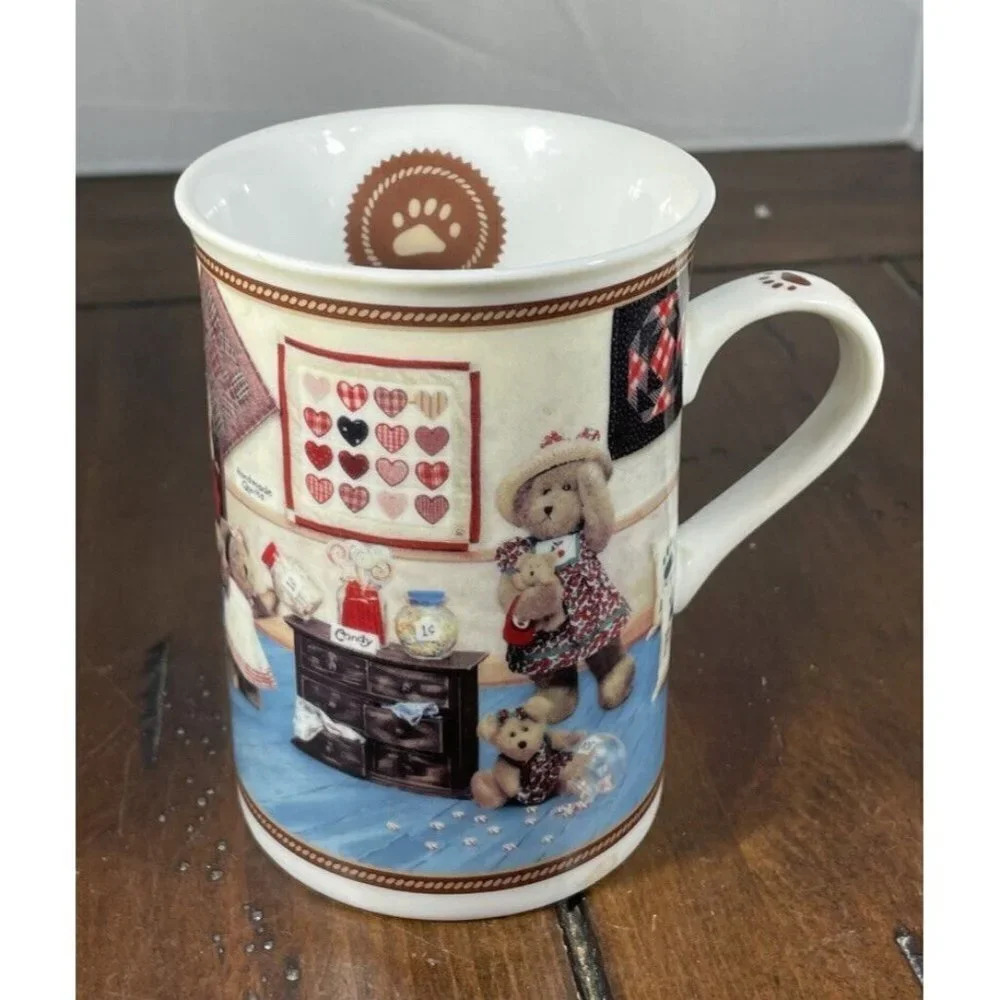 Boyds Bear Collector Mugs‎ Country Store Danbury Mint Coffee Tea Cup 4”